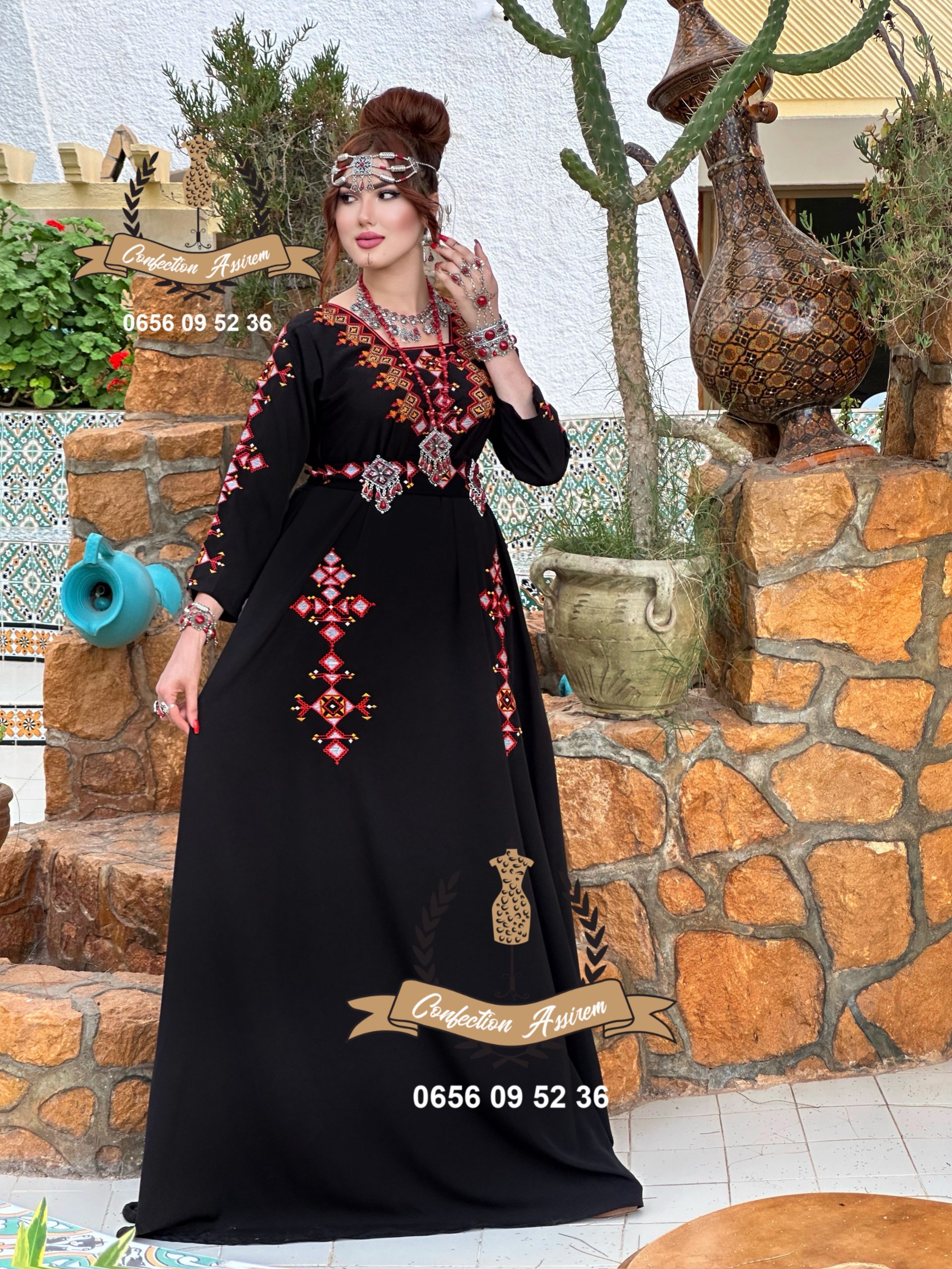 Modèle Lwiz ✨  مودال لويز (en crêpe-بالكراب)